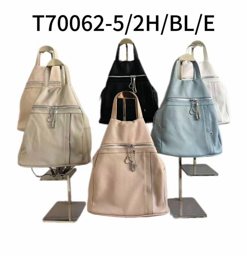 Plecak damskie Roz Standard Mix Kolor Paszka 6 szt